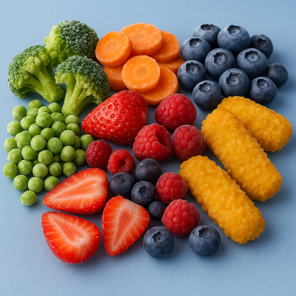 Private label frozen food